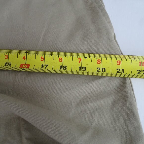 Dockers Tan Khaki Pants Boys Size 20 Regular School Uniform Flat Front FLAW - Picture 9 of 12